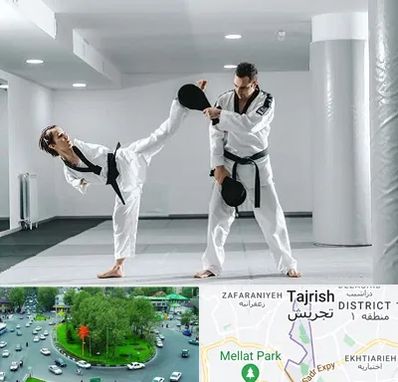 باشگاه رزمی در تجریش 