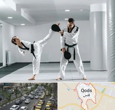 باشگاه رزمی در شهر قدس