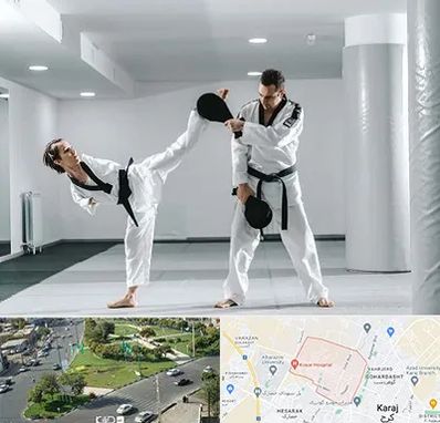 باشگاه رزمی در شاهین ویلا کرج