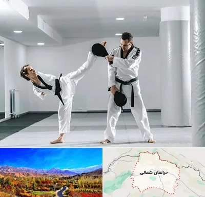 باشگاه رزمی در خراسان شمالی