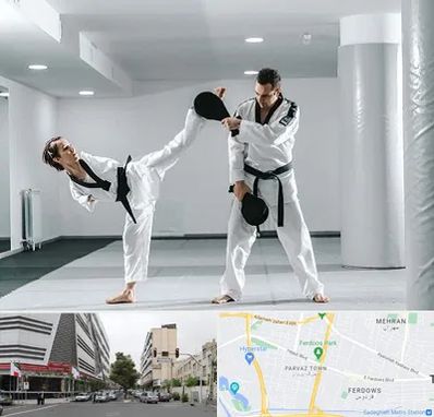 باشگاه رزمی در بلوار فردوس 