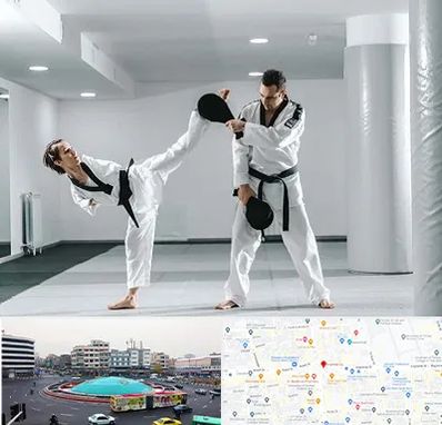 باشگاه رزمی در میدان انقلاب