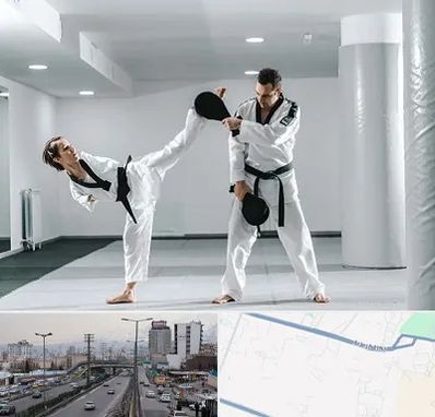 باشگاه رزمی در بلوار ارتش