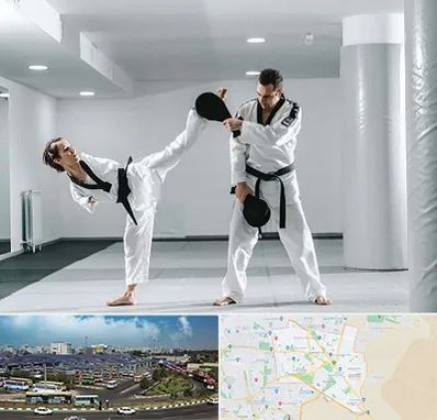 باشگاه رزمی در منطقه 15 تهران