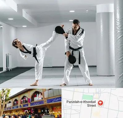 باشگاه رزمی در 15 خرداد