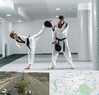 باشگاه رزمی در منطقه 17 تهران