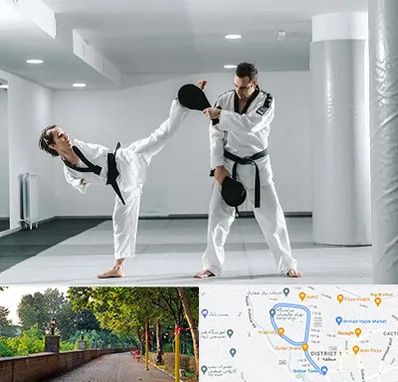 باشگاه رزمی در بلوار گیلان رشت