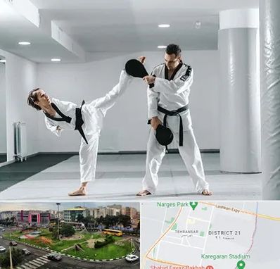 باشگاه رزمی در تهرانسر 