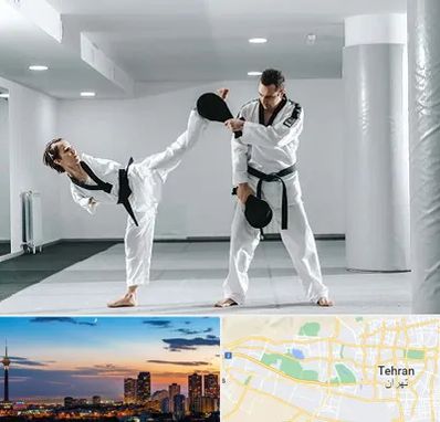 باشگاه رزمی در غرب تهران 