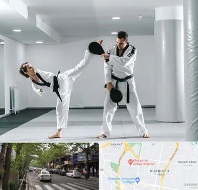 باشگاه رزمی در ظفر 