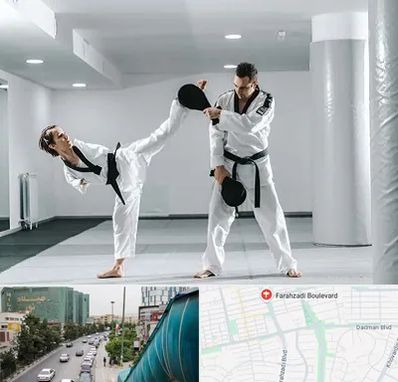 باشگاه رزمی در بلوار فرحزادی