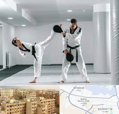 باشگاه رزمی در جنوب غرب تهران