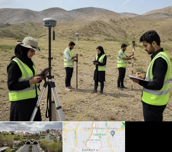 آموزش جامع نقشه برداری زمینی GPS در یوسف آباد