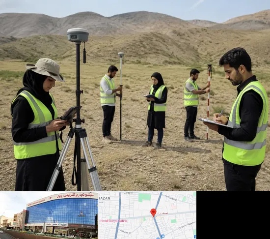 آموزش جامع نقشه برداری زمینی GPS در نصف راه تبریز