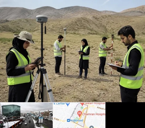آموزش جامع نقشه برداری زمینی GPS در اقدسیه