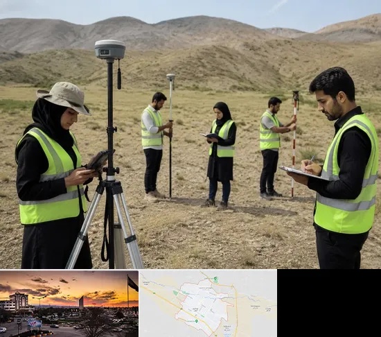 آموزش جامع نقشه برداری زمینی GPS در قوچان
