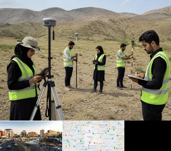 آموزش جامع نقشه برداری زمینی GPS در منطقه 7 تهران