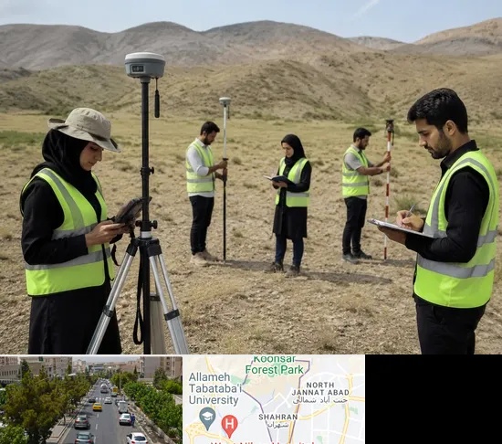 آموزش جامع نقشه برداری زمینی GPS در شهران