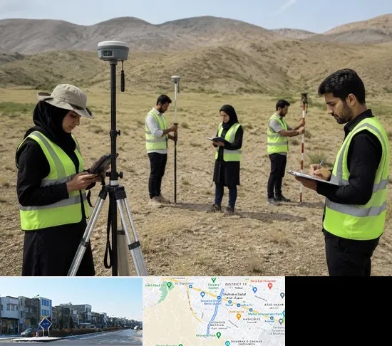 آموزش جامع نقشه برداری زمینی GPS در شریعتی مشهد