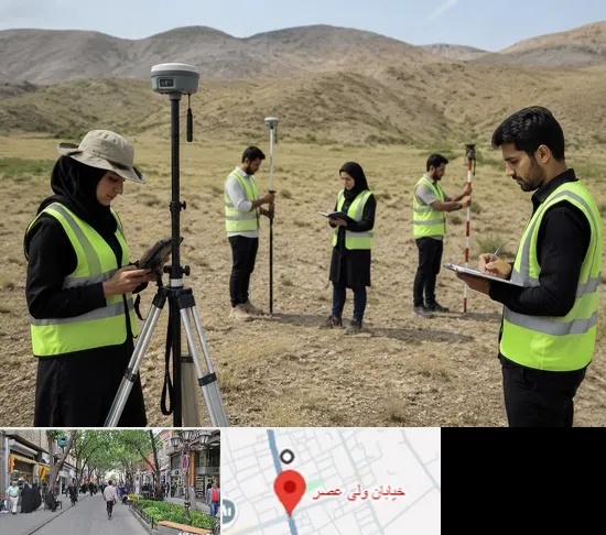 آموزش جامع نقشه برداری زمینی GPS در ولیعصر شهریار