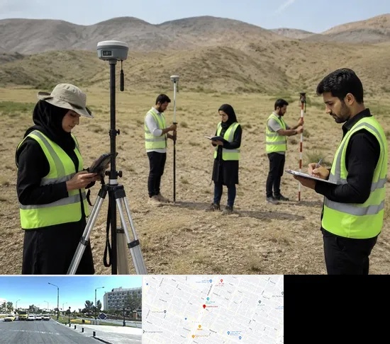 آموزش جامع نقشه برداری زمینی GPS در بلوار کلاهدوز مشهد