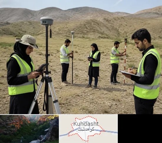 آموزش جامع نقشه برداری زمینی GPS در کوهدشت
