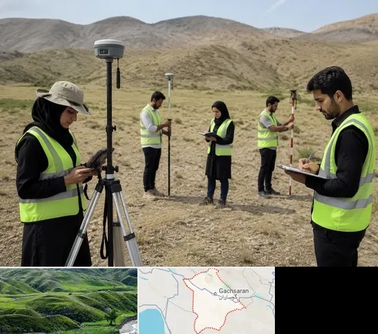آموزش جامع نقشه برداری زمینی GPS در گچساران