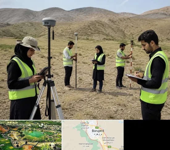 آموزش جامع نقشه برداری زمینی GPS در بروجرد