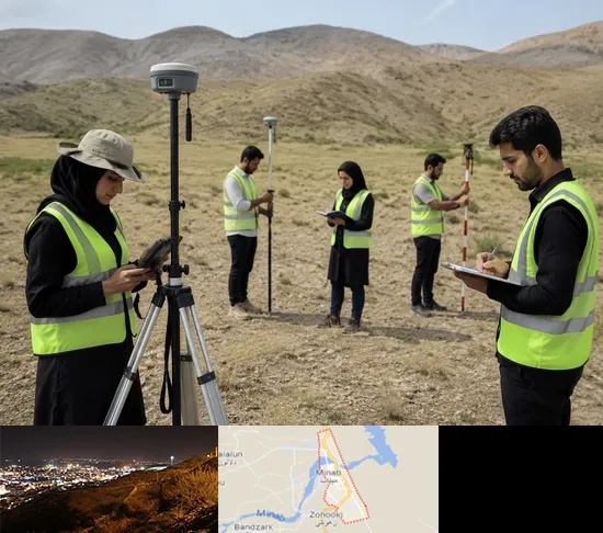 آموزش جامع نقشه برداری زمینی GPS در میناب