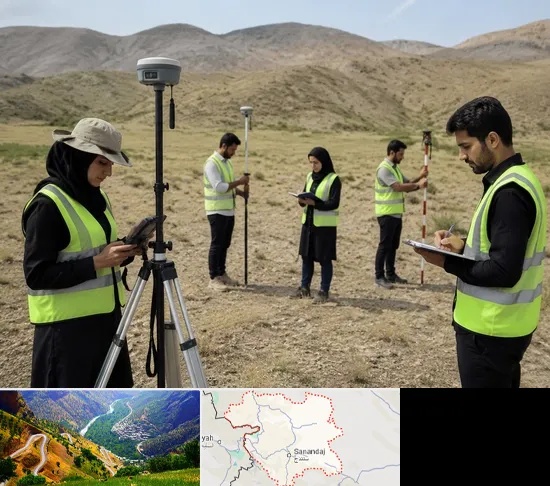 آموزش جامع نقشه برداری زمینی GPS در کردستان