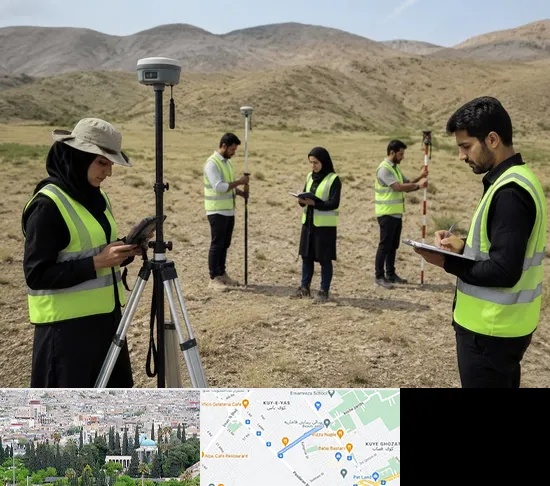 آموزش جامع نقشه برداری زمینی GPS در محلاتی شیراز