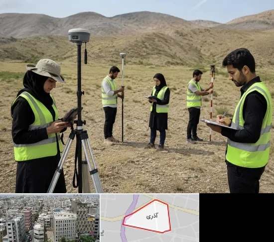 آموزش جامع نقشه برداری زمینی GPS در آذری