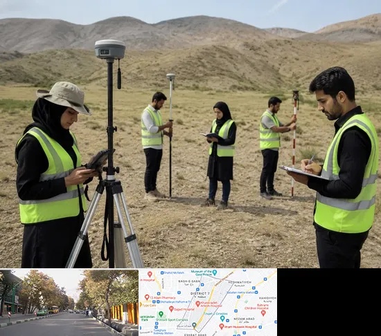 آموزش جامع نقشه برداری زمینی GPS در شریعتی
