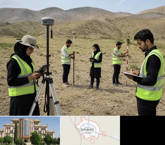 آموزش جامع نقشه برداری زمینی GPS در دهدشت