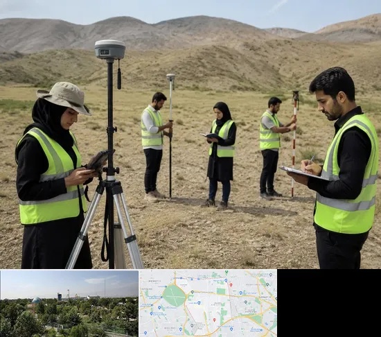 آموزش جامع نقشه برداری زمینی GPS در منطقه 16 تهران