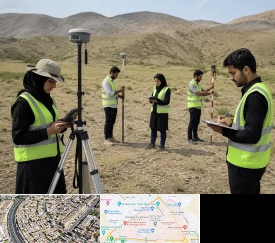 آموزش جامع نقشه برداری زمینی GPS در شهرک غرب مشهد