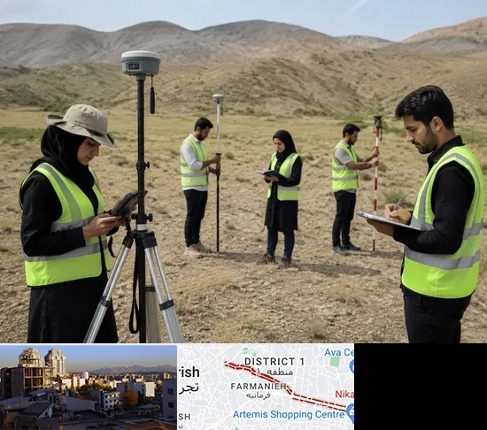 آموزش جامع نقشه برداری زمینی GPS در فرمانیه
