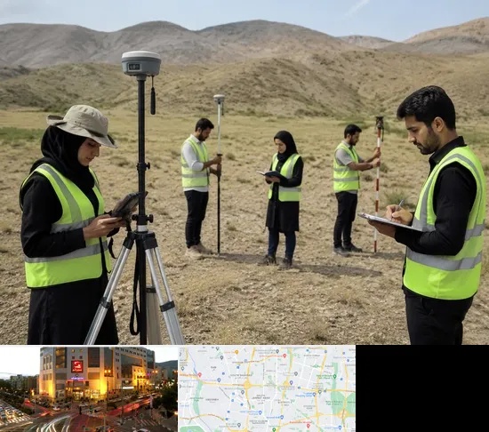 آموزش جامع نقشه برداری زمینی GPS در جنت آباد تهران