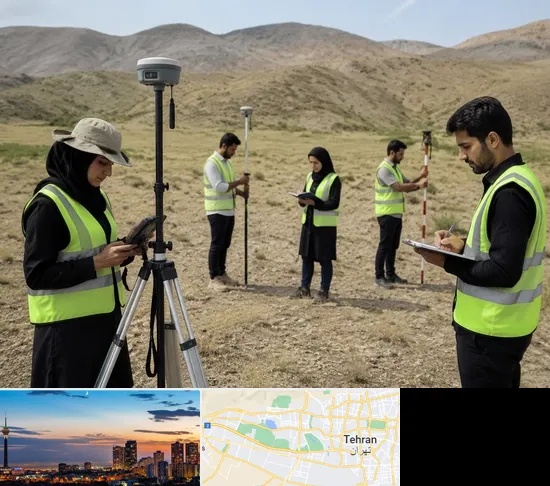 آموزش جامع نقشه برداری زمینی GPS در غرب تهران