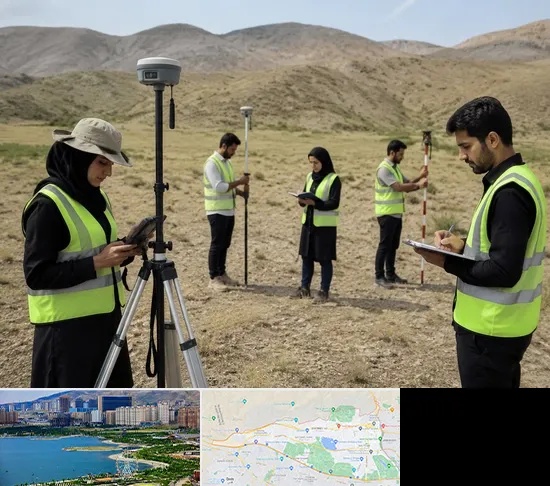 آموزش جامع نقشه برداری زمینی GPS در منطقه 22 تهران