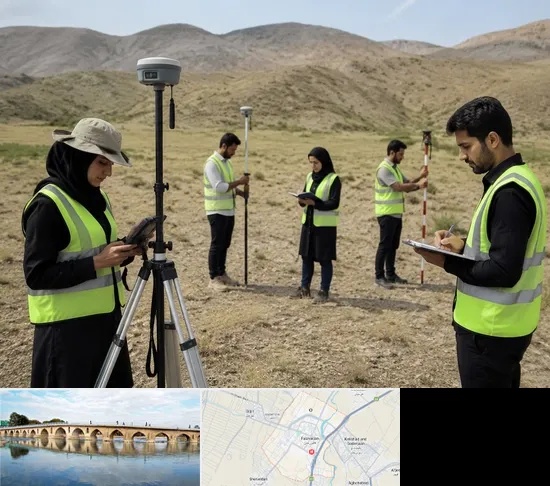 آموزش جامع نقشه برداری زمینی GPS در فلاورجان