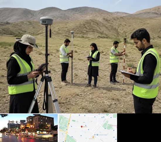 آموزش جامع نقشه برداری زمینی GPS در بلوار سجاد مشهد