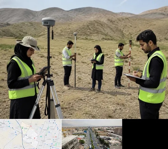 آموزش جامع نقشه برداری زمینی GPS در حصارک کرج