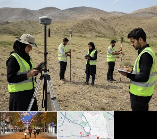 آموزش جامع نقشه برداری زمینی GPS در ولیعصر ارومیه