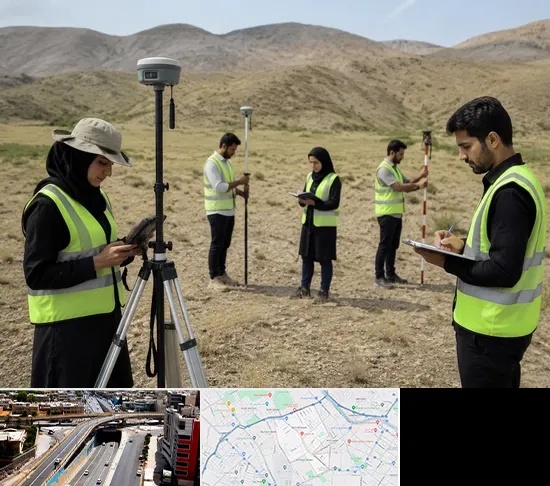 آموزش جامع نقشه برداری زمینی GPS در ستارخان شیراز