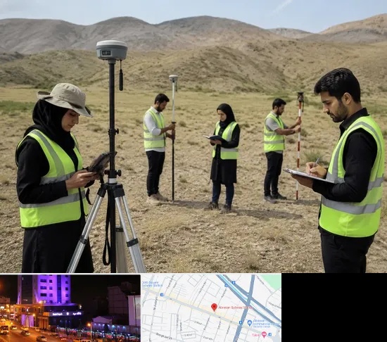 آموزش جامع نقشه برداری زمینی GPS در آبرسان تبریز