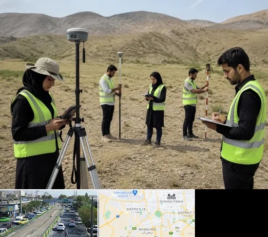 آموزش جامع نقشه برداری زمینی GPS در جنوب تهران