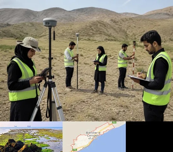آموزش جامع نقشه برداری زمینی GPS در بندرلنگه