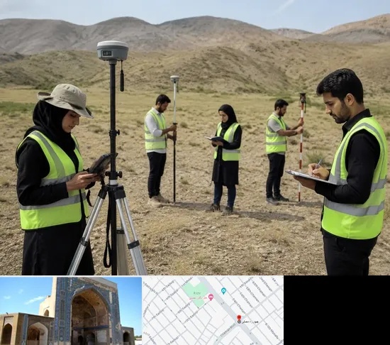 آموزش جامع نقشه برداری زمینی GPS در مصلی مشهد
