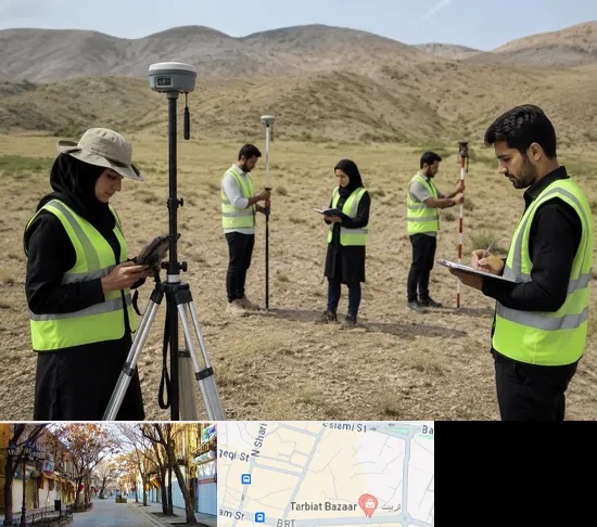 آموزش جامع نقشه برداری زمینی GPS در تربیت تبریز